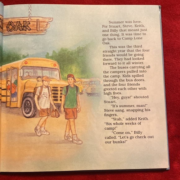 Very RARE and hard to find! Slightly Scary Campfire Stories hardback book - Picture 5 of 6